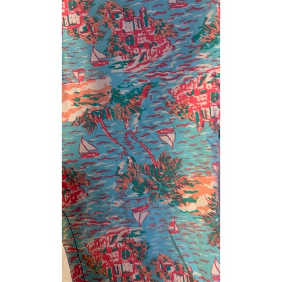 Kim Rogers Capri Pants Womens 16 XL Quirky Fun Coastal Grandma Hippie - Picture 2 of 4